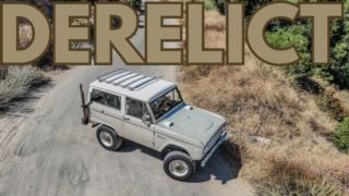 FOUND ON ROAD, DERELICT!!!!! ICON Derelict BR #115 Restored And Modified Ford Bronco